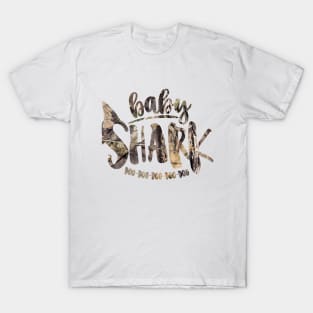 Baby Shark Doo Doo Doo Doo Doo (Camo) T-Shirt